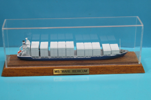 Containerfreighter "Mare Ibericum" (1 p.) GER 1994 in showcase Nr. 158 from CM